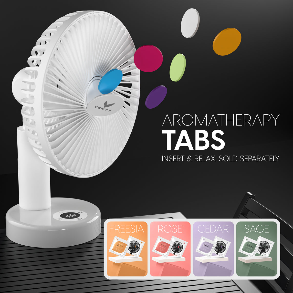 Ventilateur à pince Venty